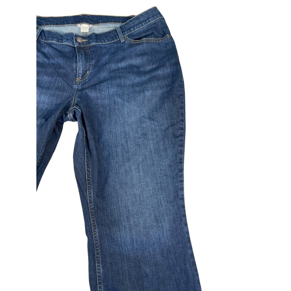 Duluth Trading Co Jeans Womens 24Wx31 Blue Denim Stretch Bootcut Leg Mid Rise - Picture 6 of 16